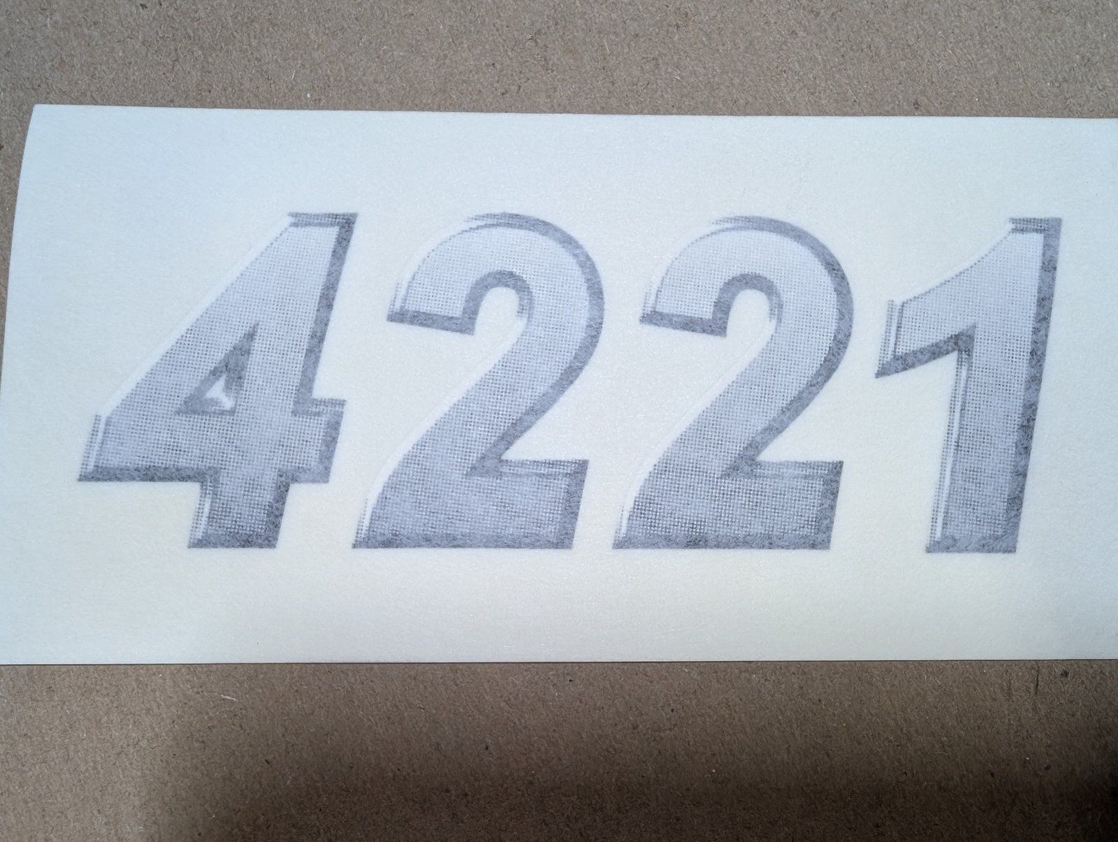 C49076 DECAL 4221 MODEL - Ingersoll/Case Tractor Part