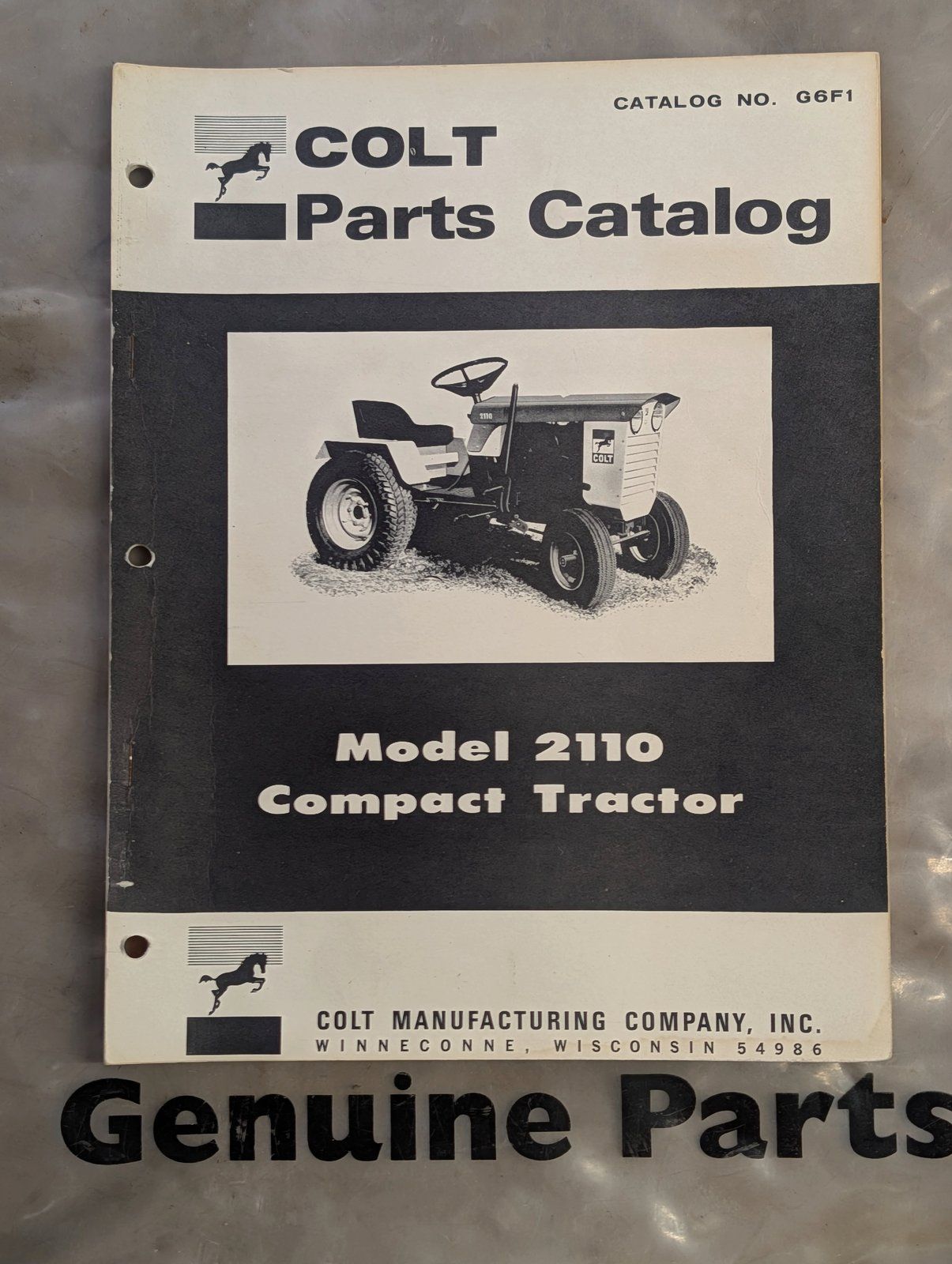 G6F1 PC COLT 2110 COMPACT TRACTOR - Ingersoll/Case Tractor Part