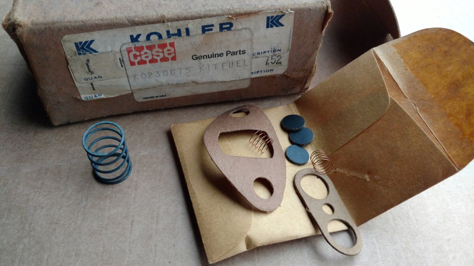 KO230675 KOHLER FUEL PUMP KIT - Ingersoll/Case Tractor Part
