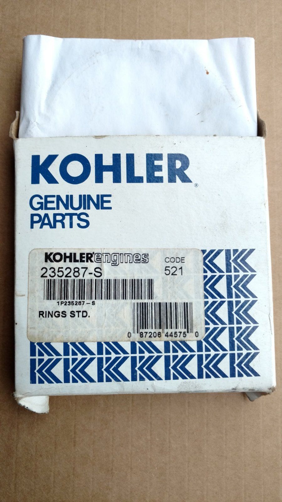 KO235287-S RING SET - KOHLER - Ingersoll/Case Tractor Part