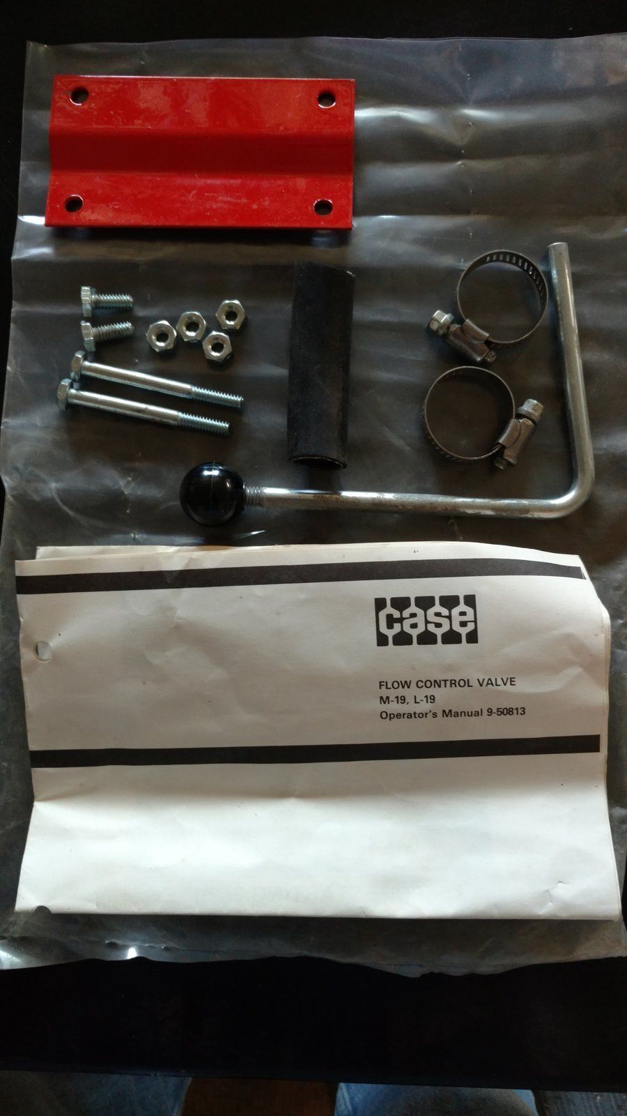 L19 FLOW CONTROL VALVE - NOS OUT OF THE BOX L-19 - Ingersoll/Case Tractor Part