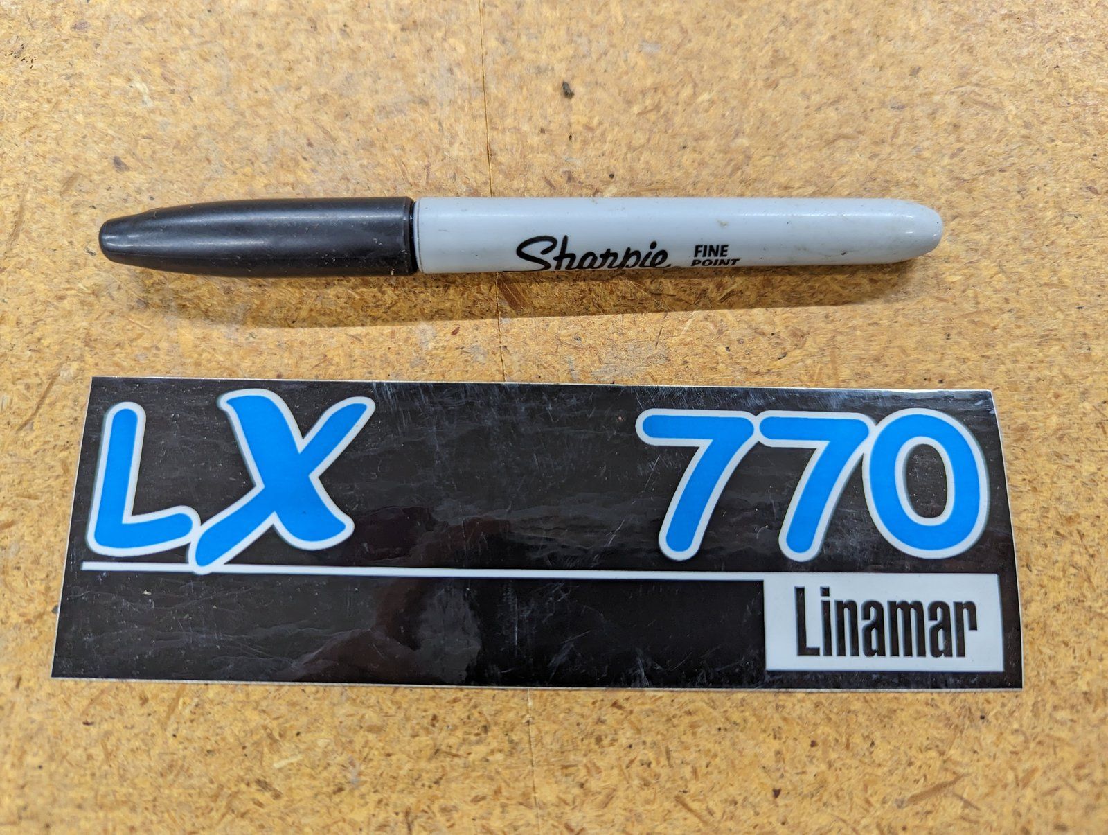 LINAMAR LX770 DECAL LX 770 - Ingersoll/Case Tractor Part