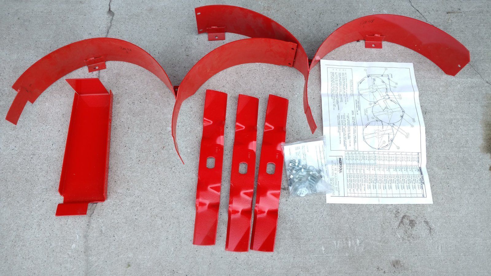 MK48-2 MULCHING KIT 48" RM48 & AHRM48 DECK MK48 - Ingersoll/Case Tractor Part