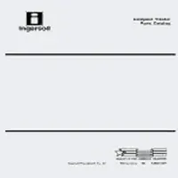 White document cover with a small logo at top left and horizontal divider lines, mostly blank.