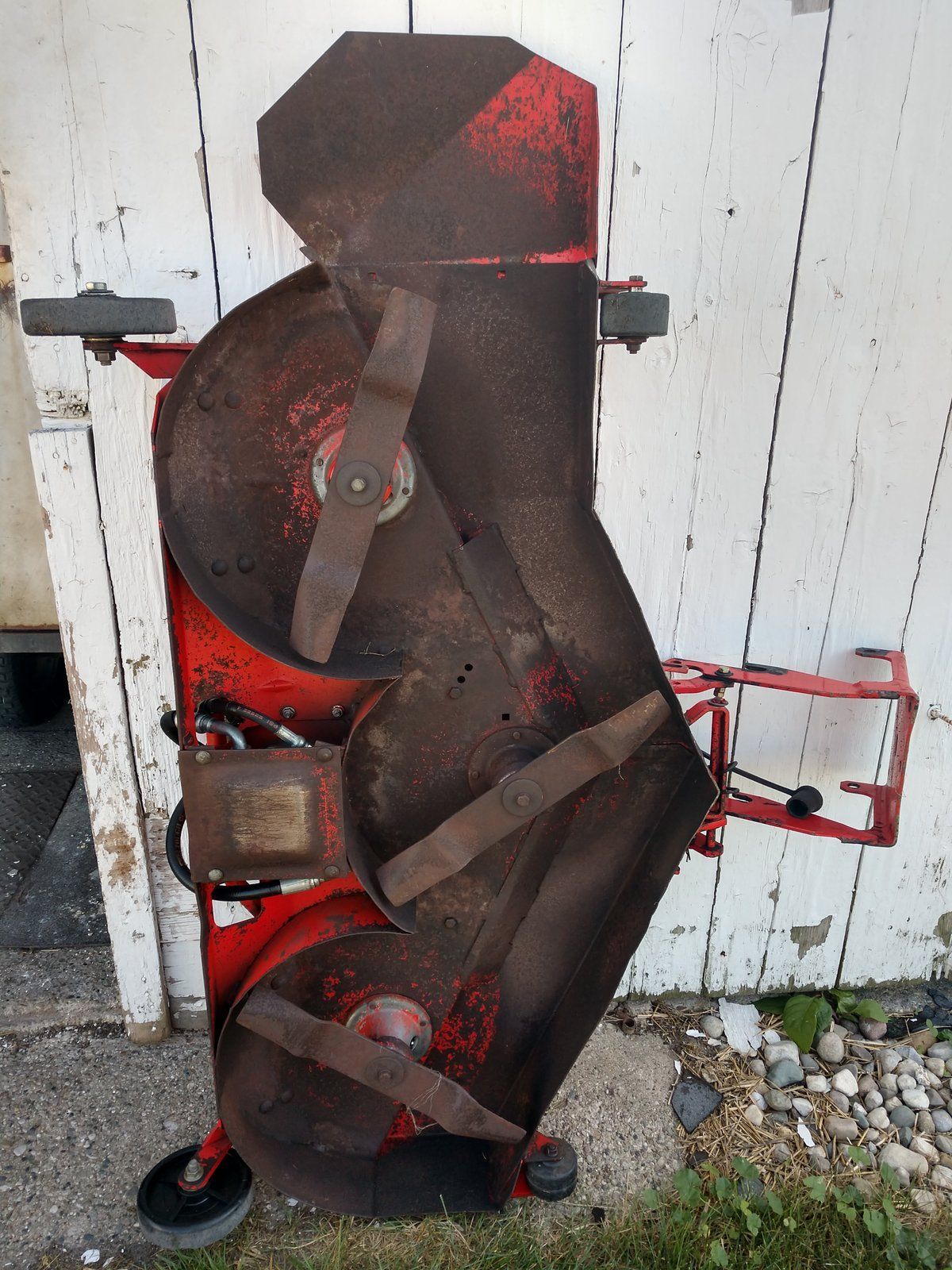 USED Ingersoll garden tractor hydraulic drive mower deck AHRM48 - Ingersoll/Case Tractor Part