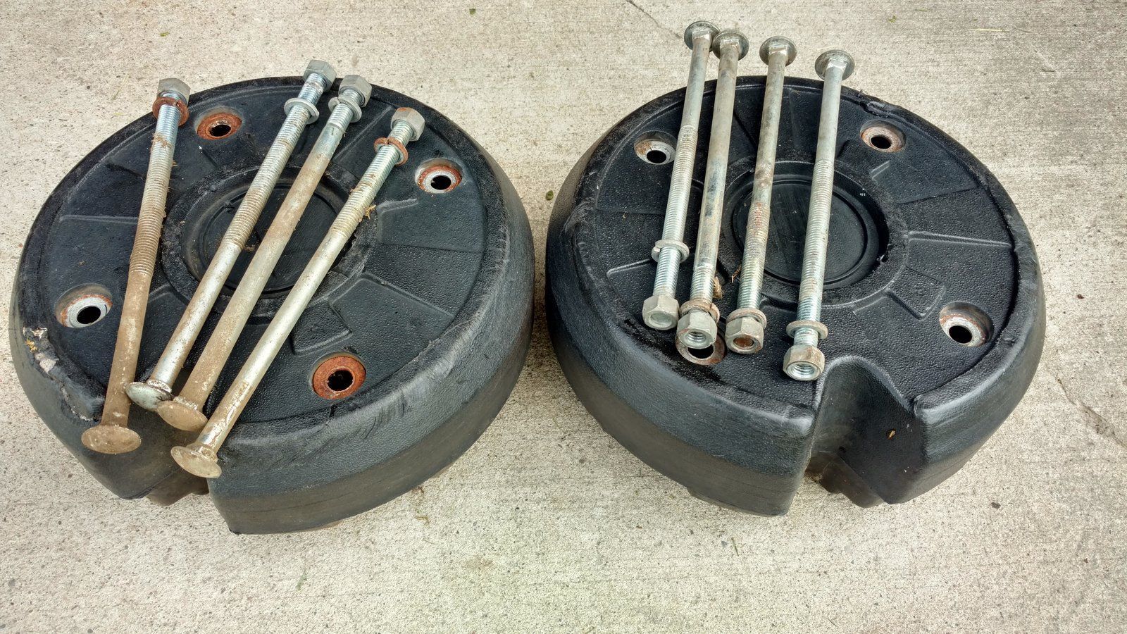 WW30 STYLE USED WHEEL WEIGHTS - Ingersoll/Case Tractor Part