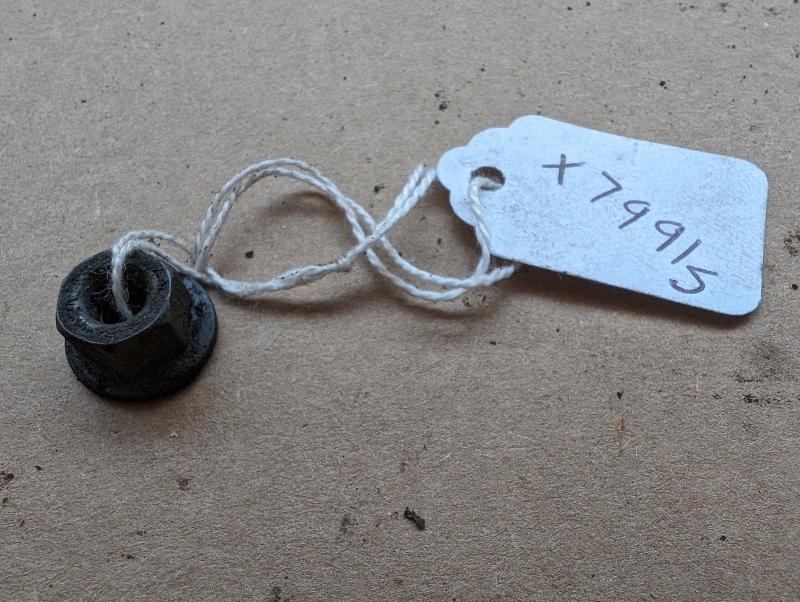 X7991S USED KOHLER PAL NUT 1/4-20 - Ingersoll/Case Tractor Part