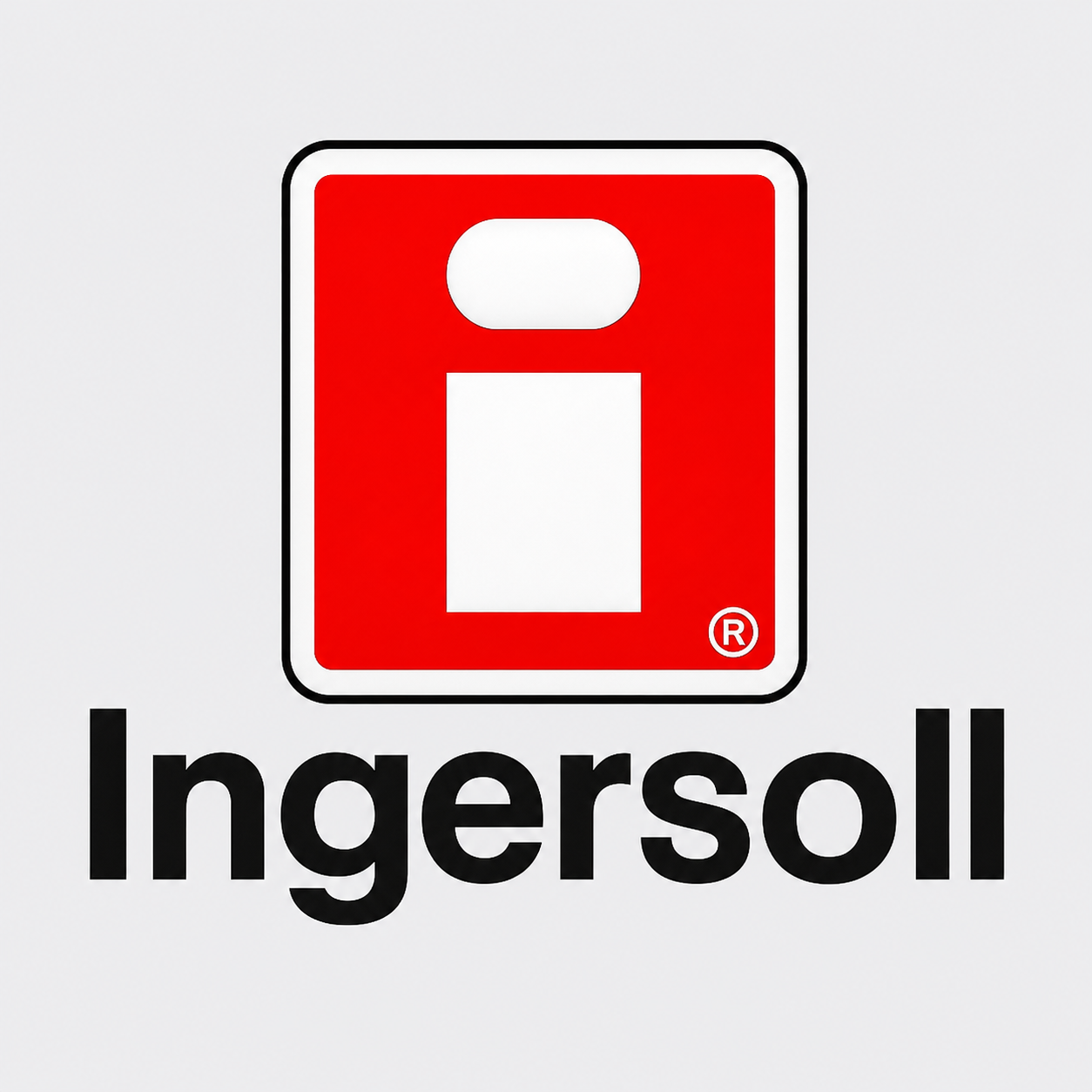 Ingersoll logo with red square icon and black wordmark on a white background