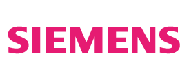 siemens logo in pink