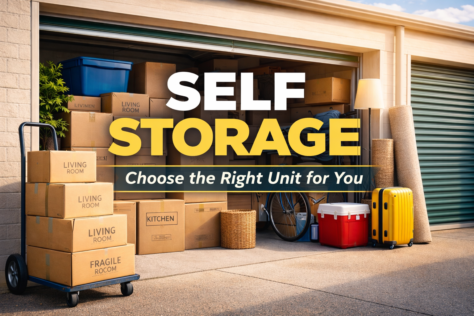 Choose the right Storage unit