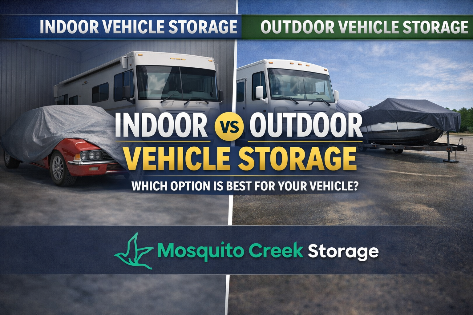 Vehicle Storage Mosquito Creek