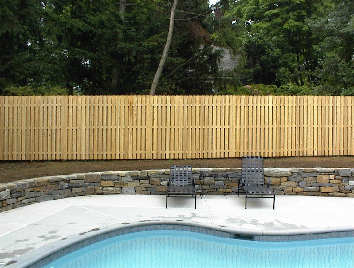 Fence Beside Pool — Hatboro, PA — Main Street Fence