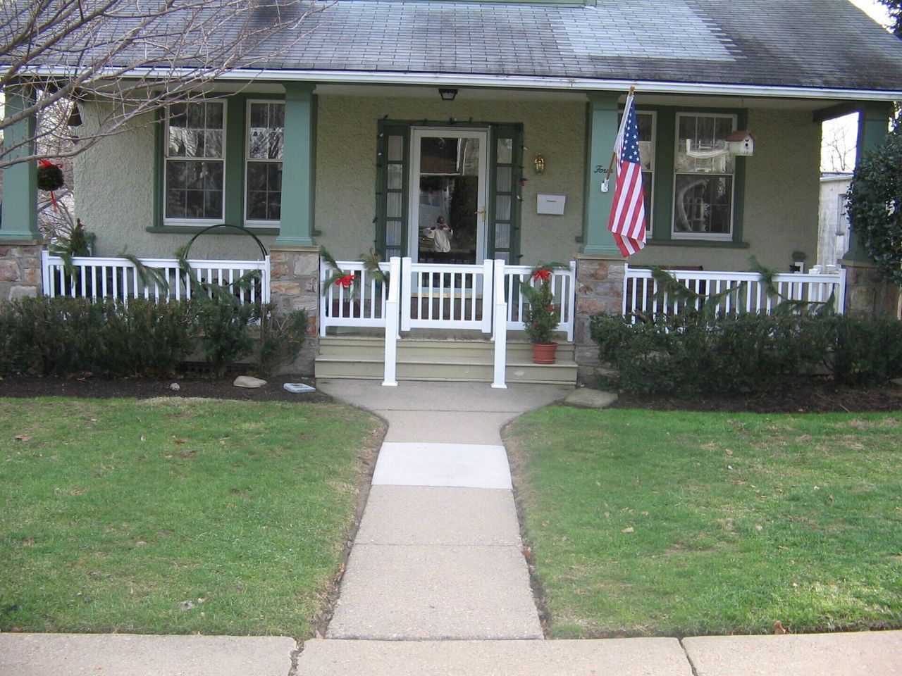 Front View Of Railings — Hatboro, PA — Main Street Fence