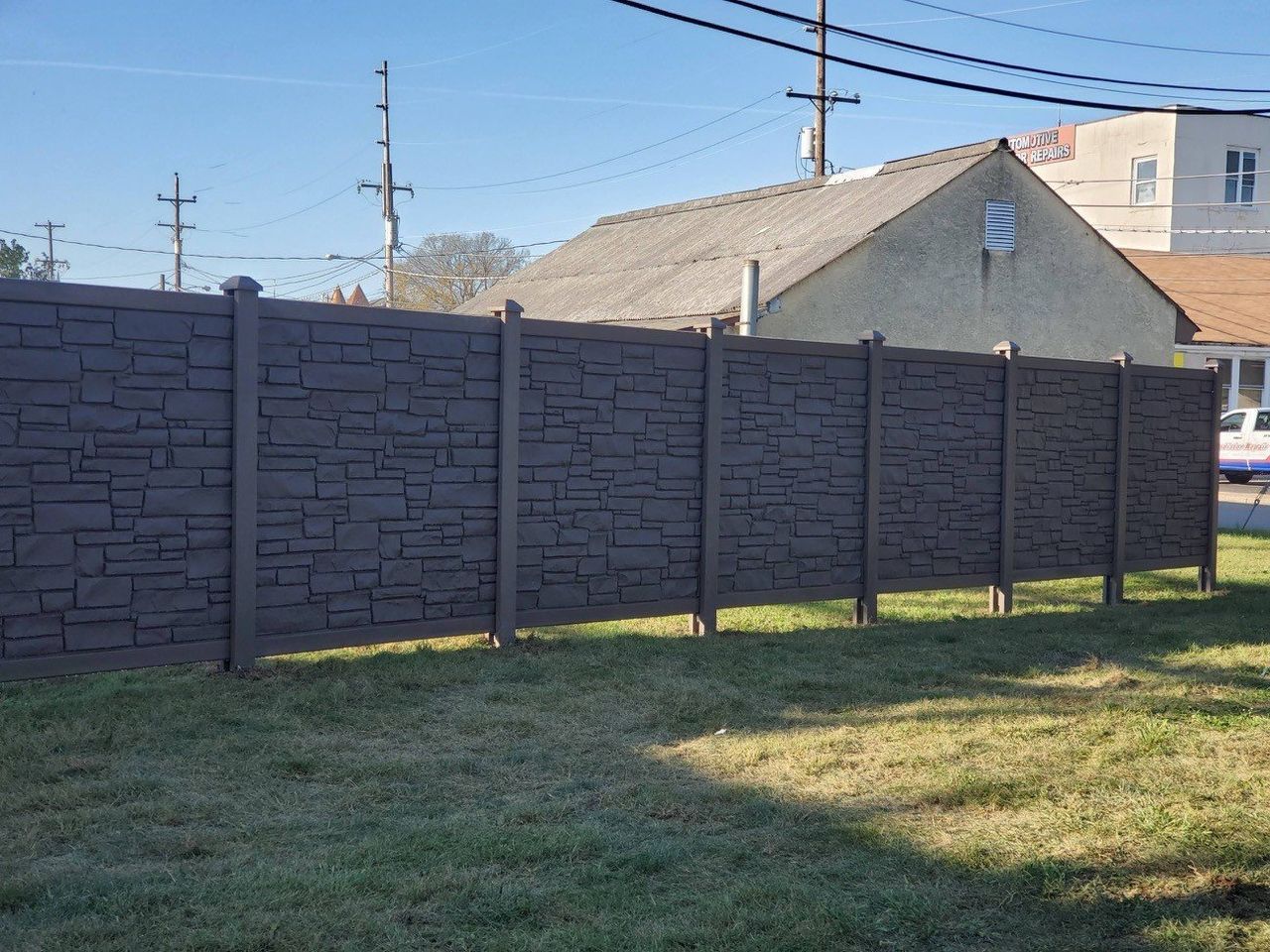 Patterned Vinyl Fence — Hatboro, PA — Main Street Fence