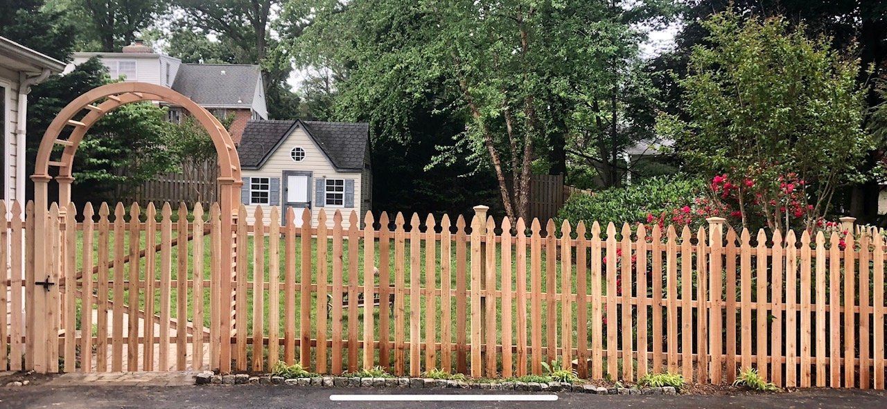 Front View Of Picket Fence — Hatboro, PA — Main Street Fence