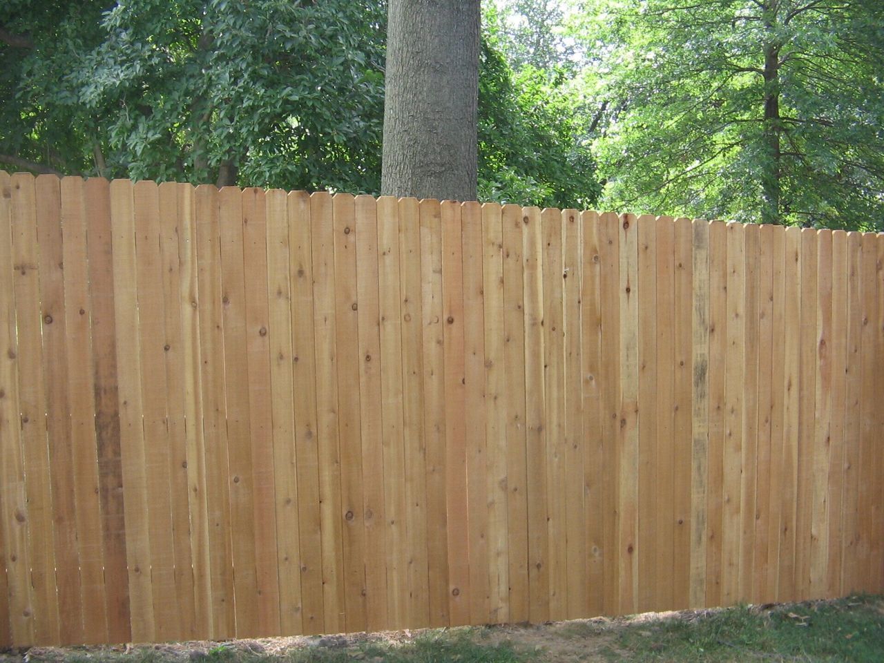 View Of Brown Fence — Hatboro, PA — Main Street Fence