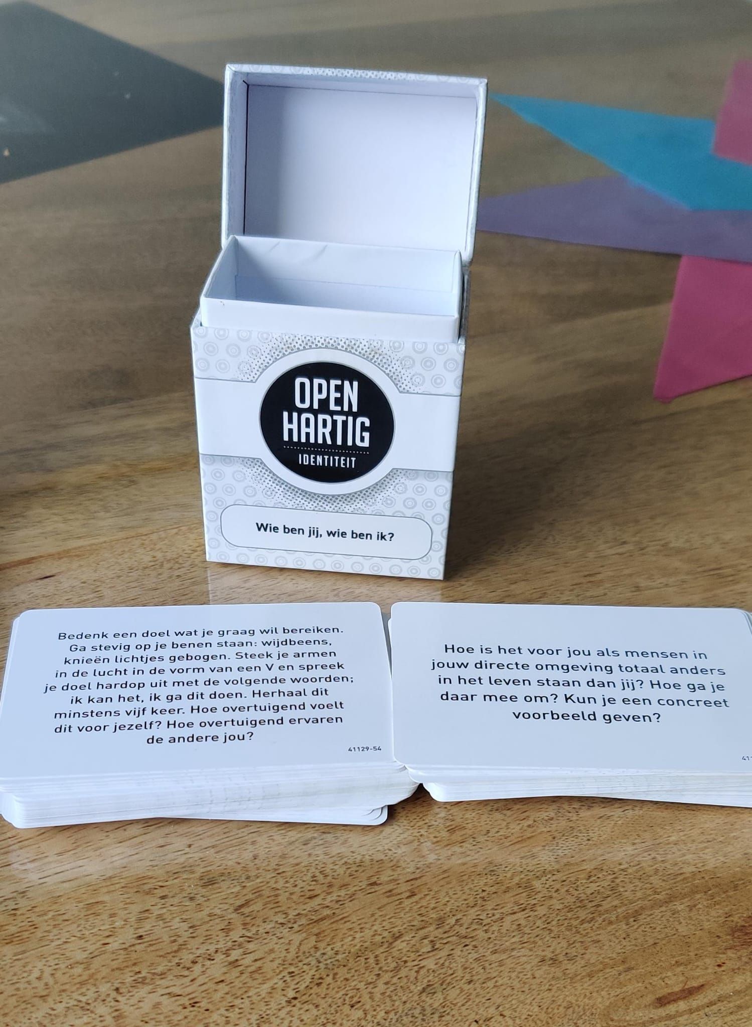 Openhartig Identiteit