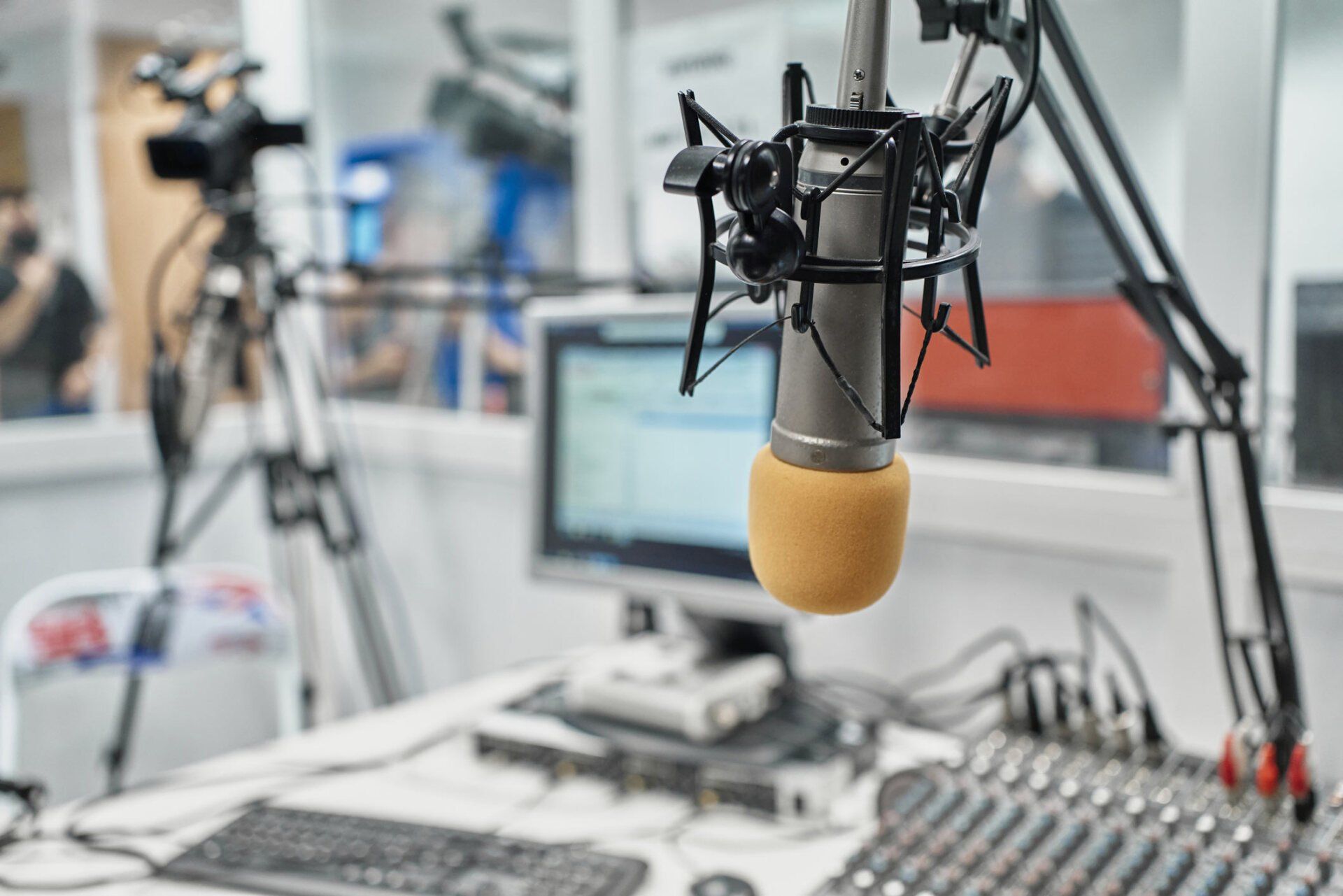Microphone In Studio — USA — Resilience Talk Network