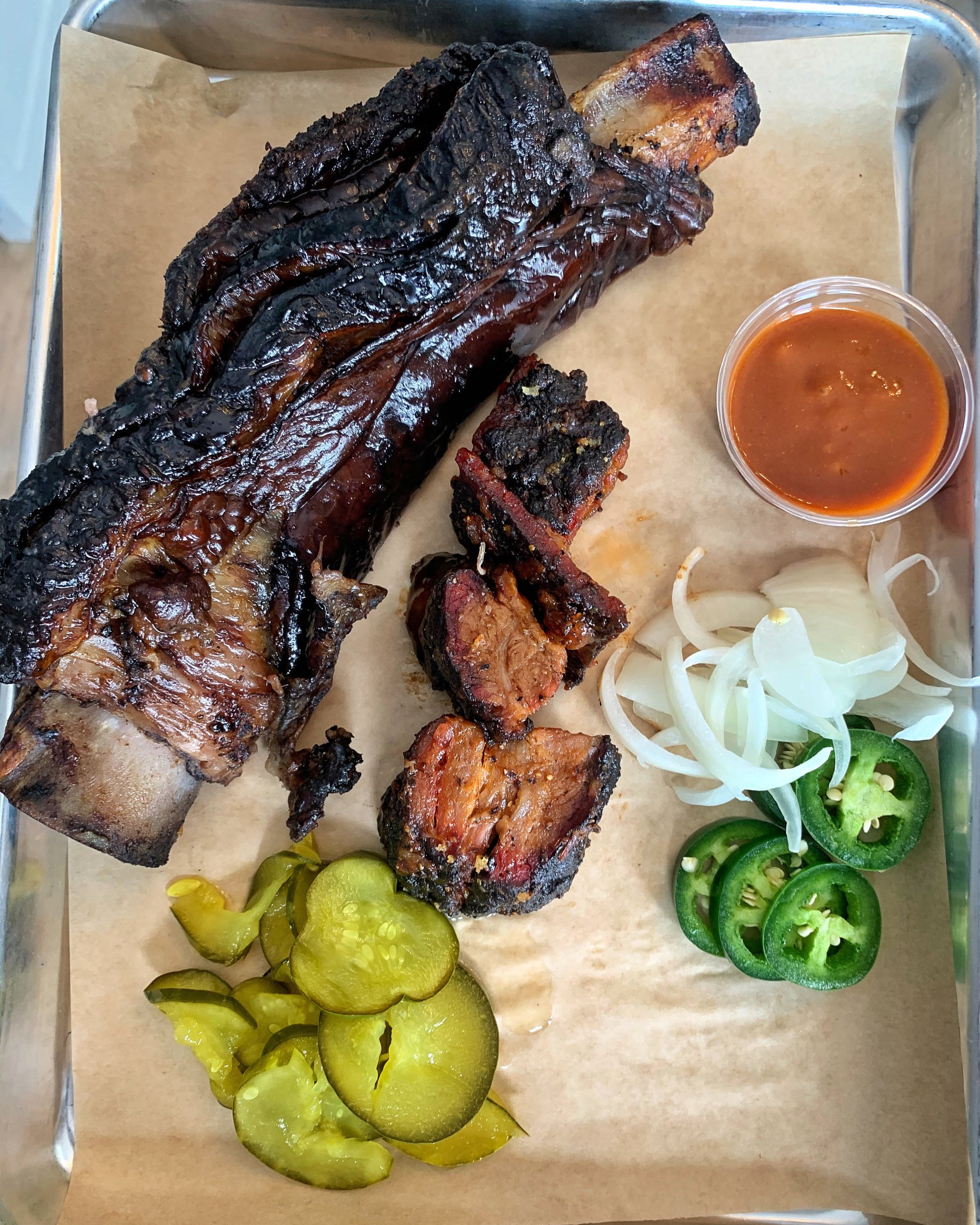 TexasStyle Pitsmoked BBQ AJ's Pit BarBQ Denver