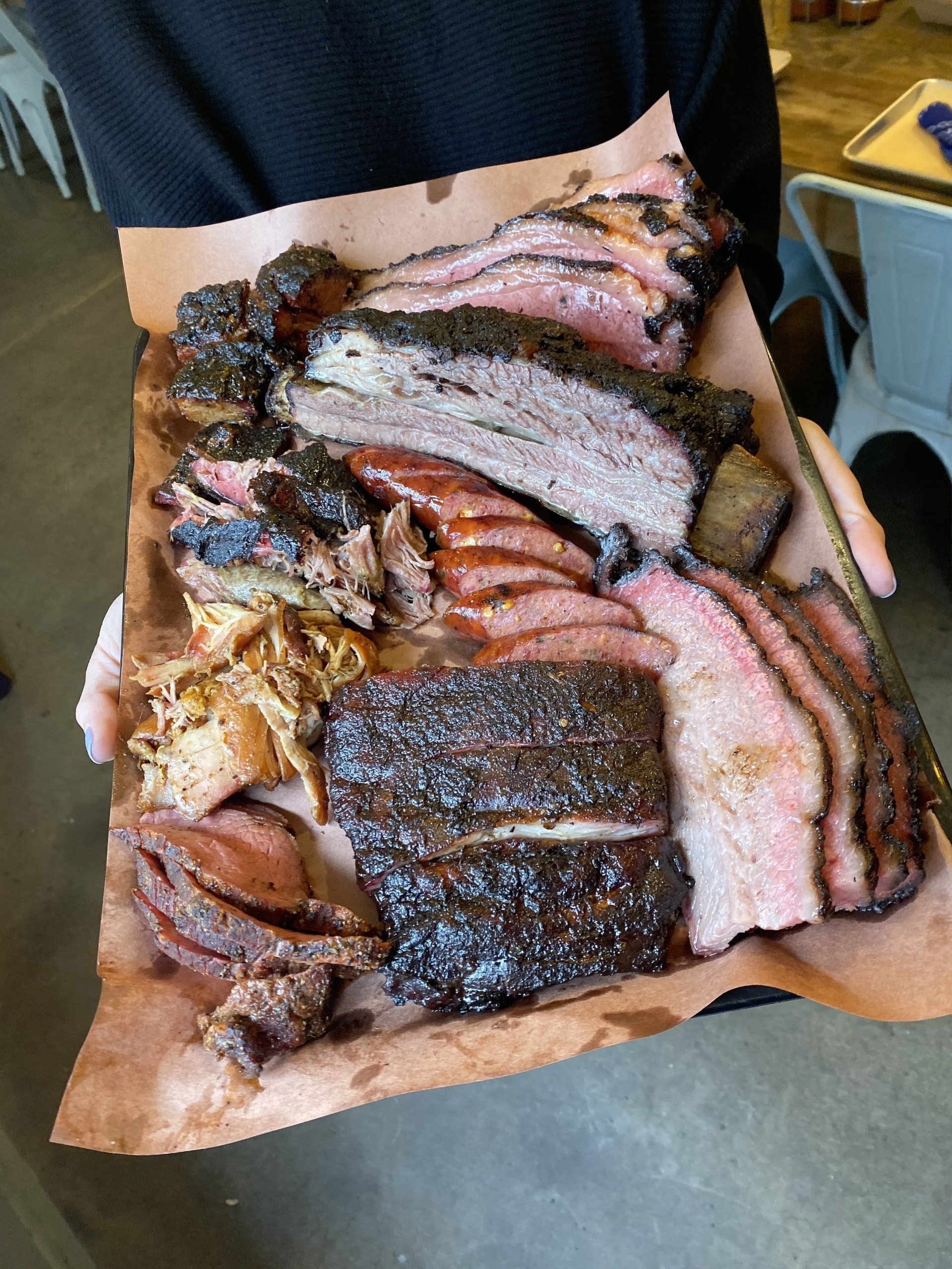 TexasStyle Pitsmoked BBQ AJ's Pit BarBQ Denver