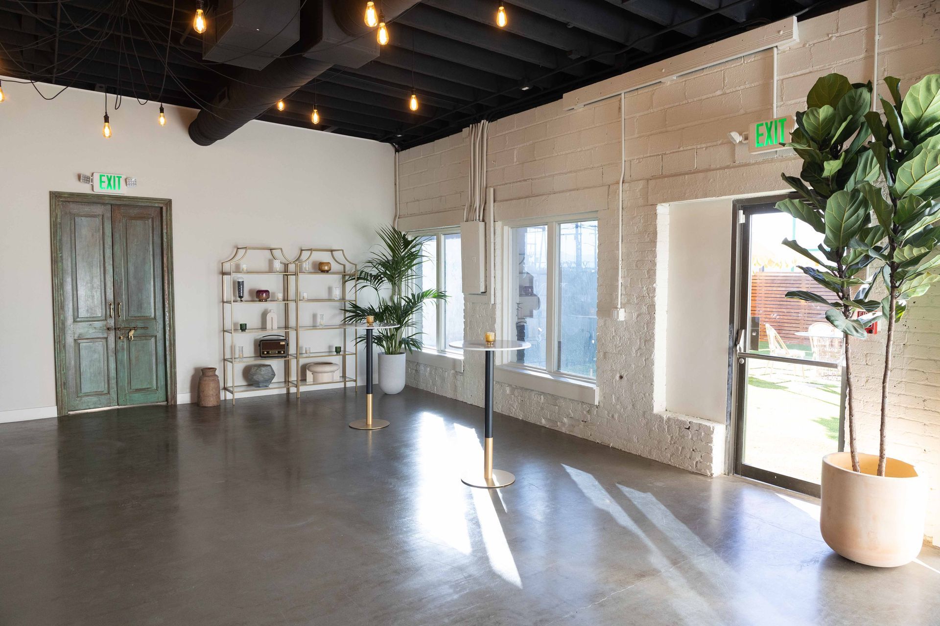 Indoor corporate event space near Boulder, CO.