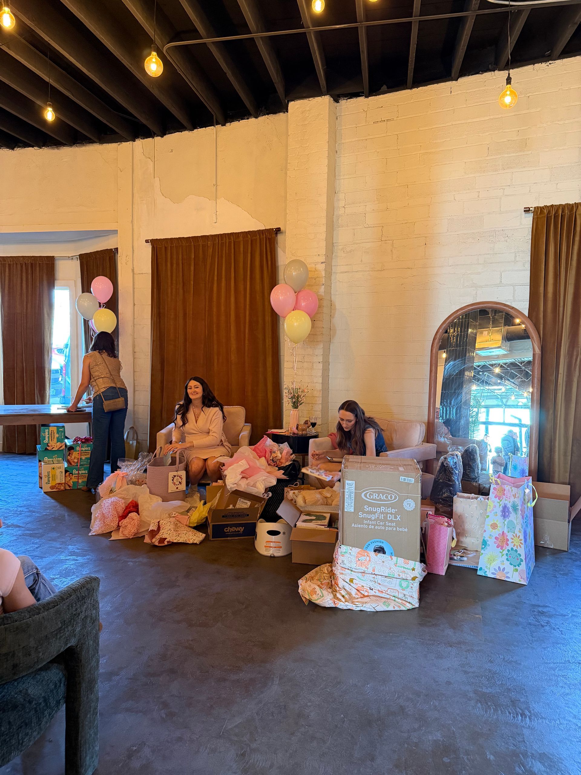 Indoor baby shower venue near Boulder, CO.