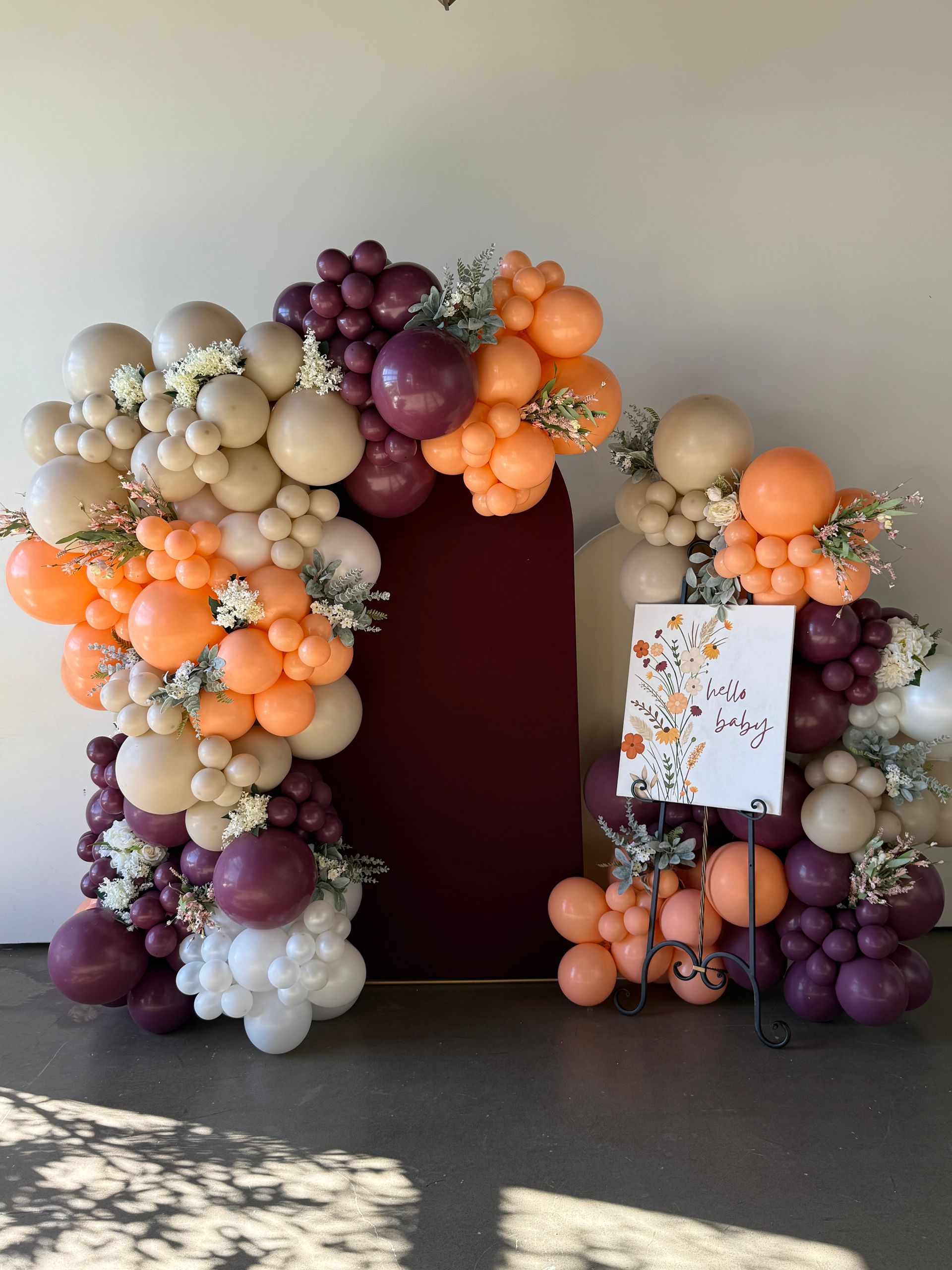 Baby shower decor at Bestow Events near Boulder, Colorado.