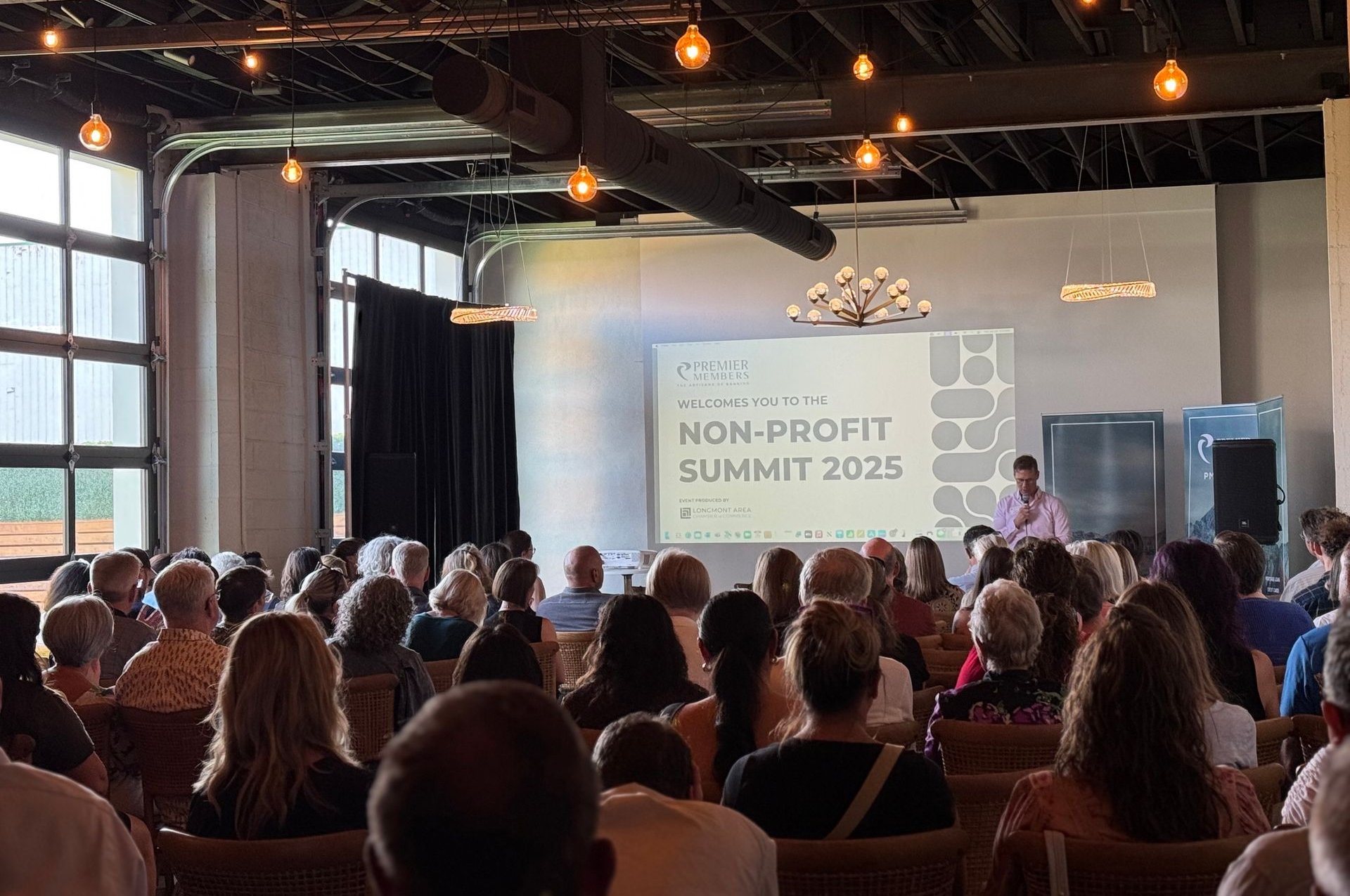 Non-profit summit at Bestow Events in Longmont, CO.