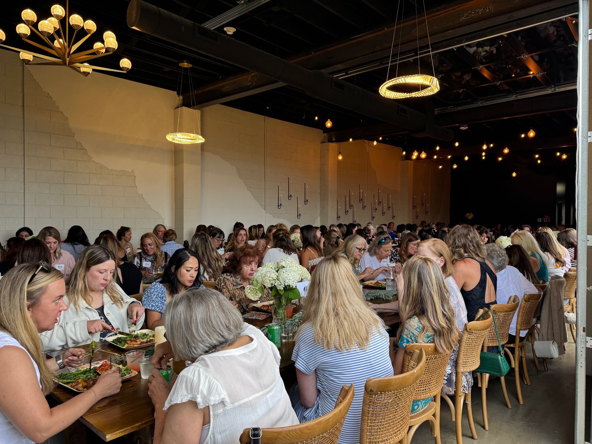 Large gathering area for rent for corporate events near Boulder, Colorado.