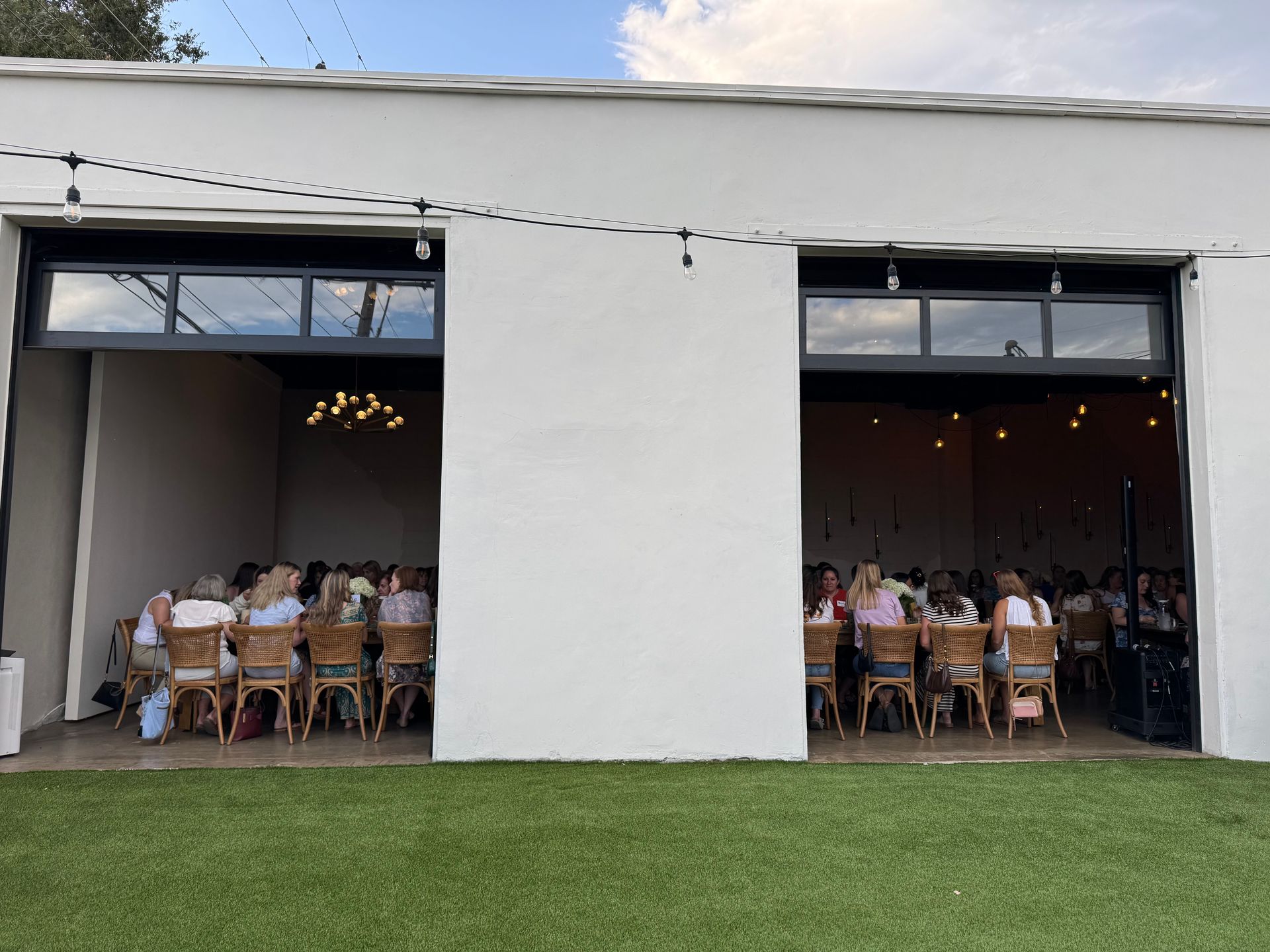 Mix of indoor and outdoor event space for rent near Boulder, CO.