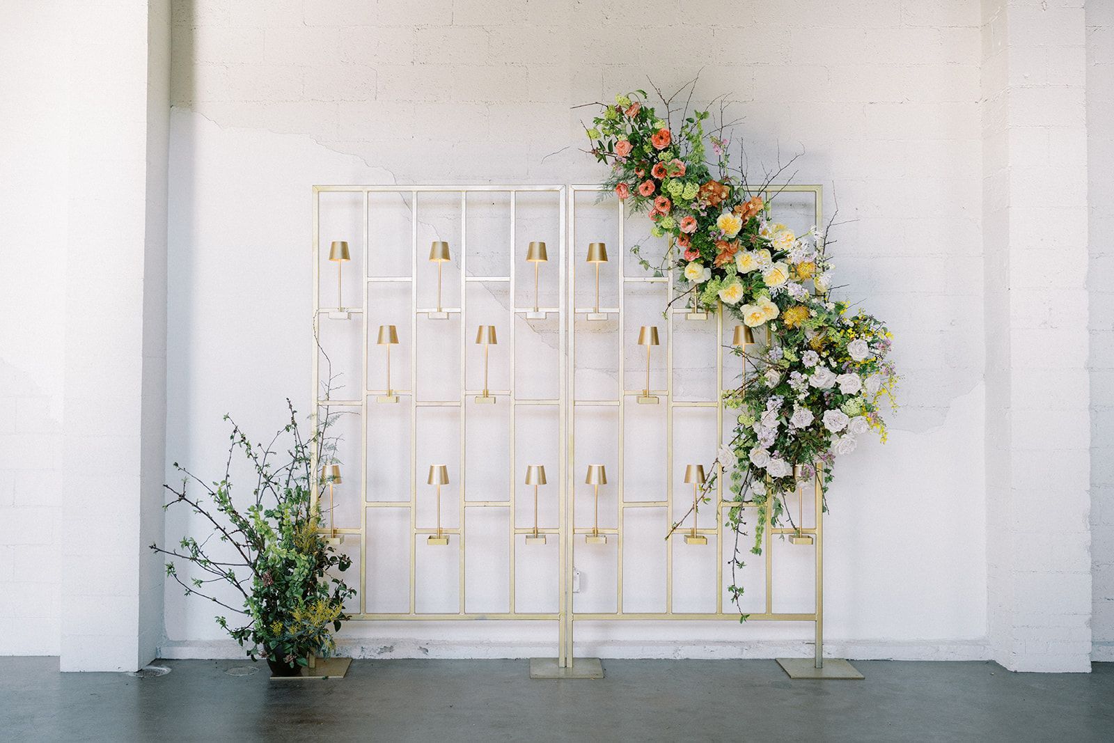 Beautiful floral installation at Bestow Events in Longmont, CO.