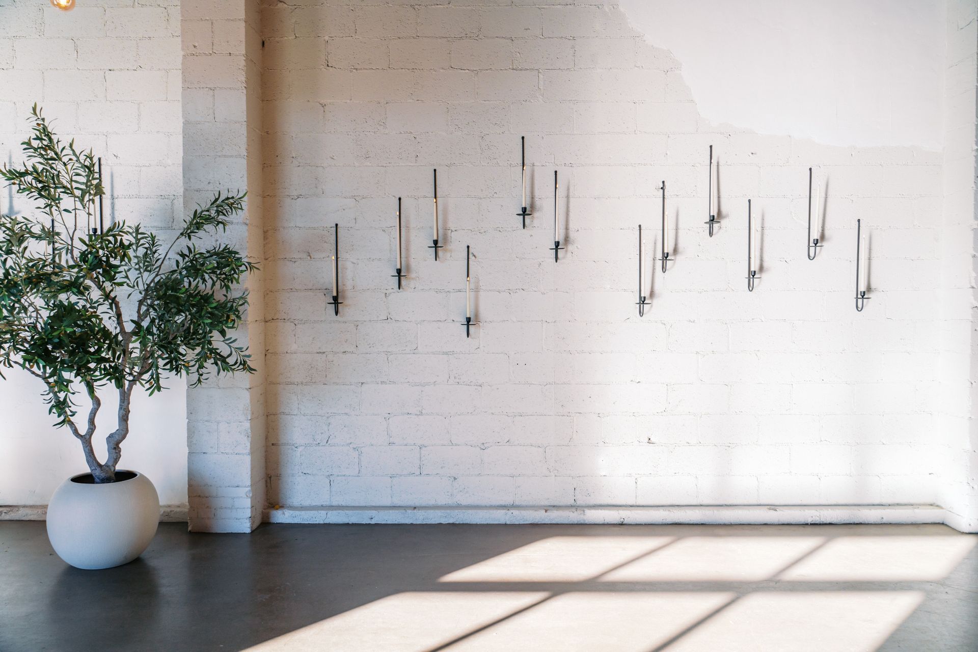 Modern decor at Bestow events in Longmont, CO.