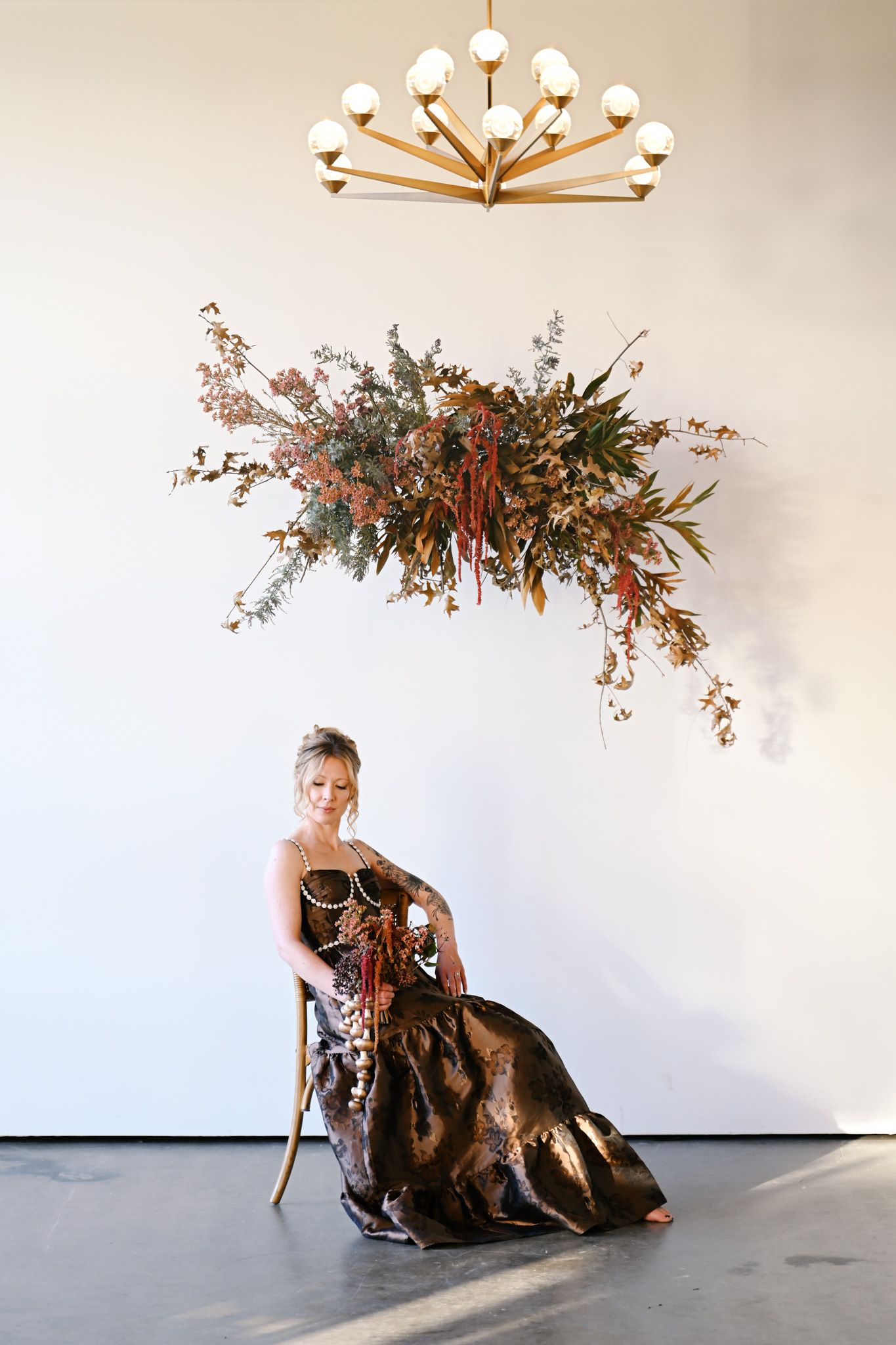 Styled floral shoot at Bestow Events in Longmont, Colorado.