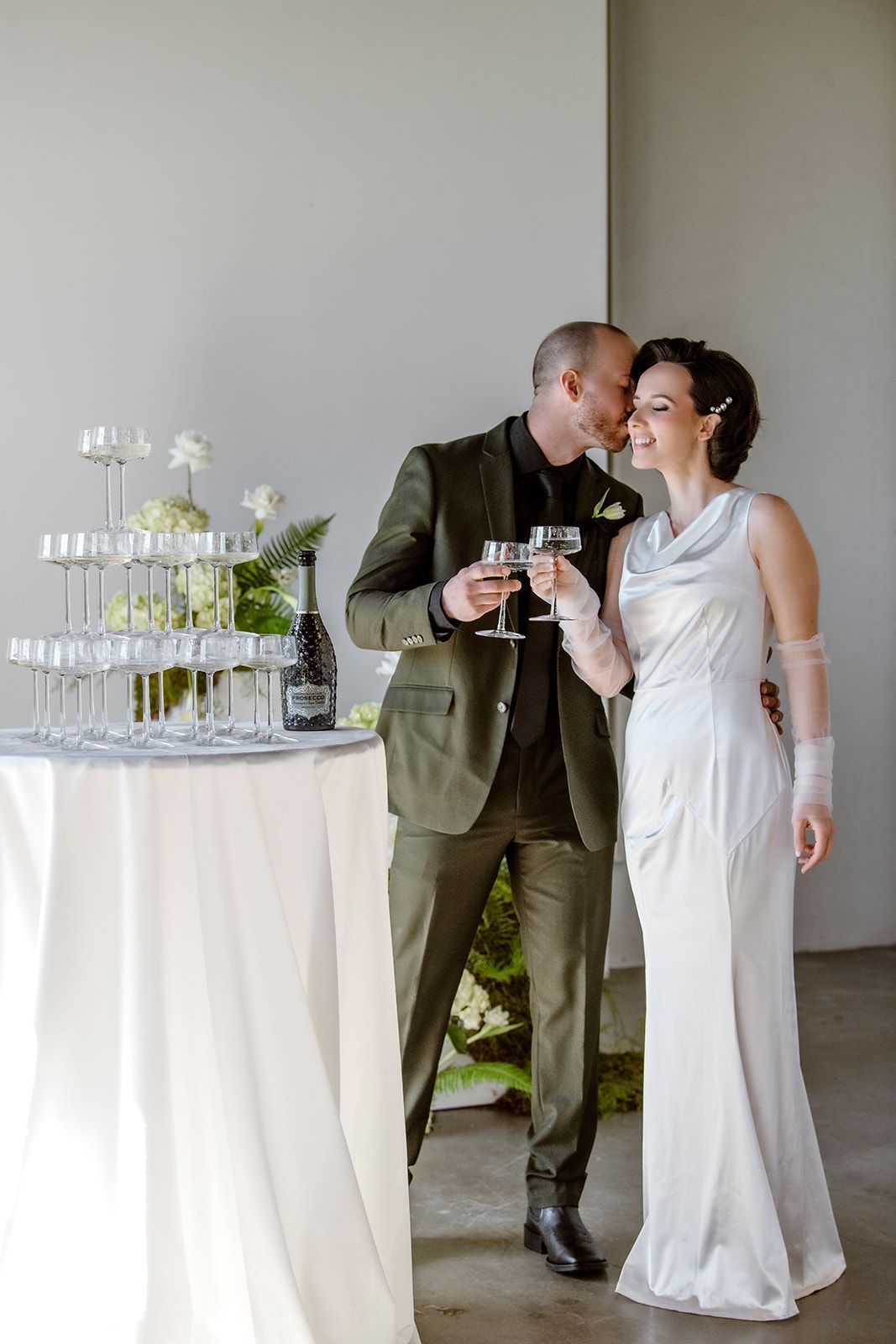 Happy couple at Bestow Events in Longmont, CO.