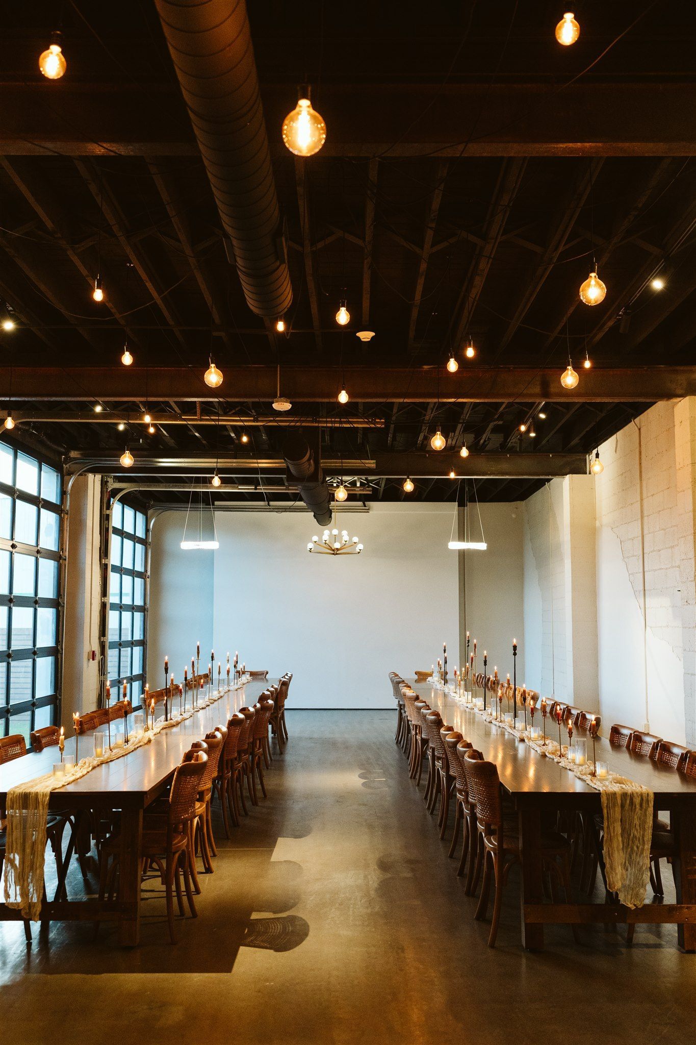 Modern event venue for rent in Longmont, Colorado.
