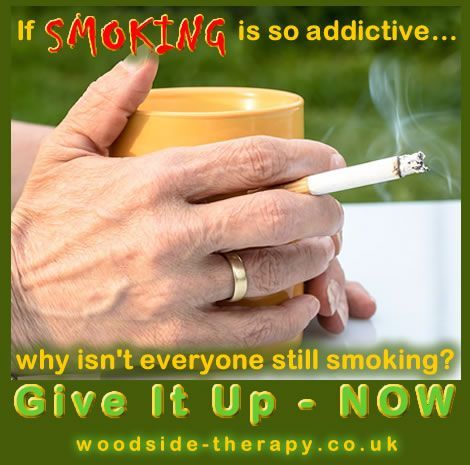 If Smoking is so addictive, why isn't everyone doing it? A question posed by The Woodside Practice