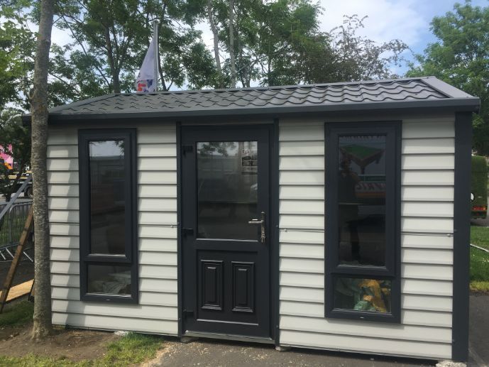 Bespoke garden shed installed by ColourTrend Sheds