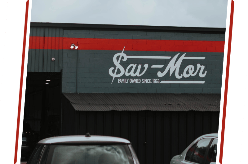 Sav-Mor Team in Front of Store