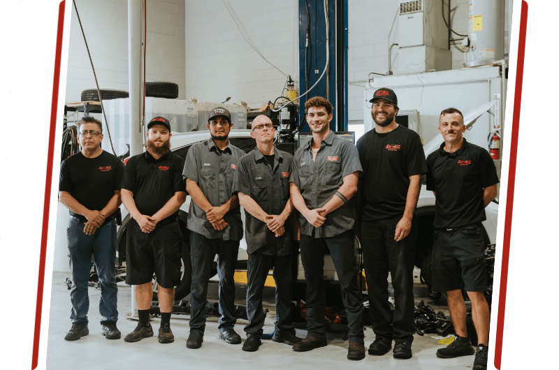 Sav-Mor Team in Front of Store