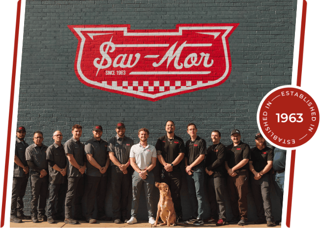 Sav-Mor Team in Front of Store