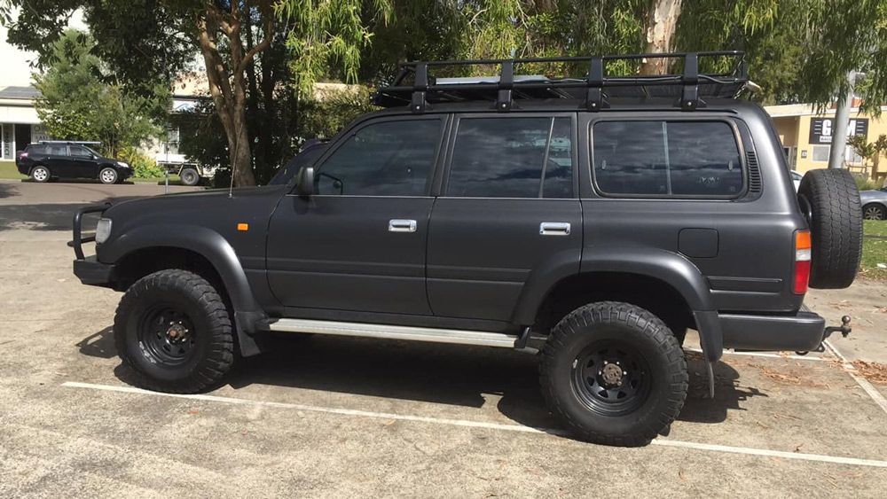 Black car — Window Tinting in Noosaville QLD