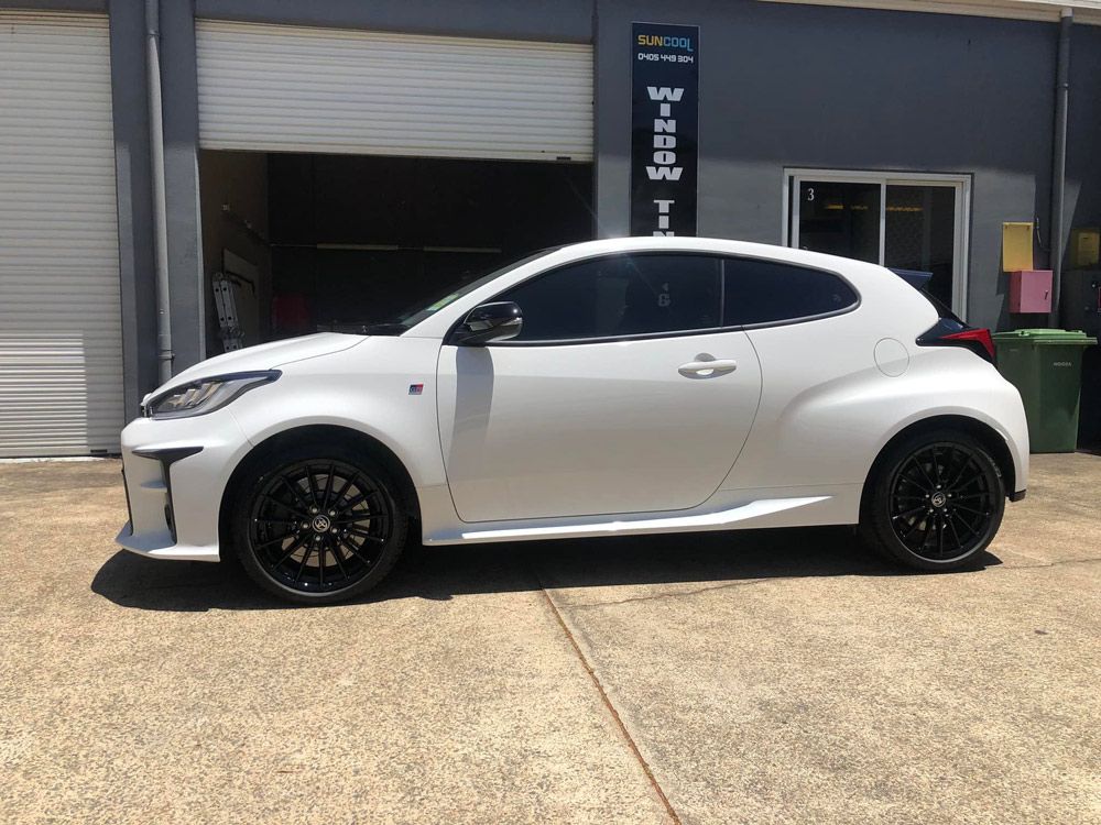 White car — Window Tinting in Noosaville QLD