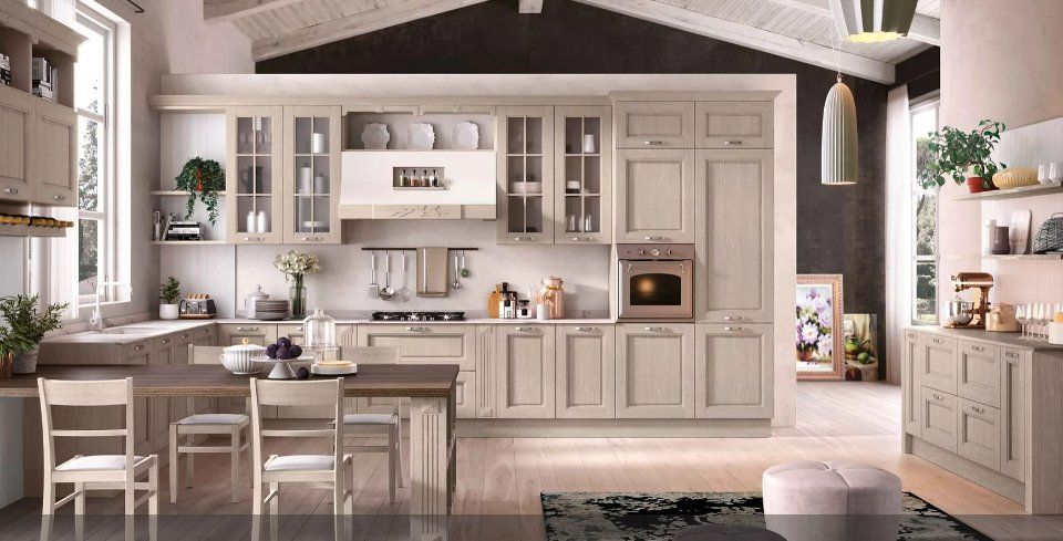 cucina classica in legno massello