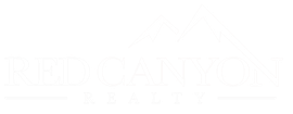 Red Canyon Realty Logo - White