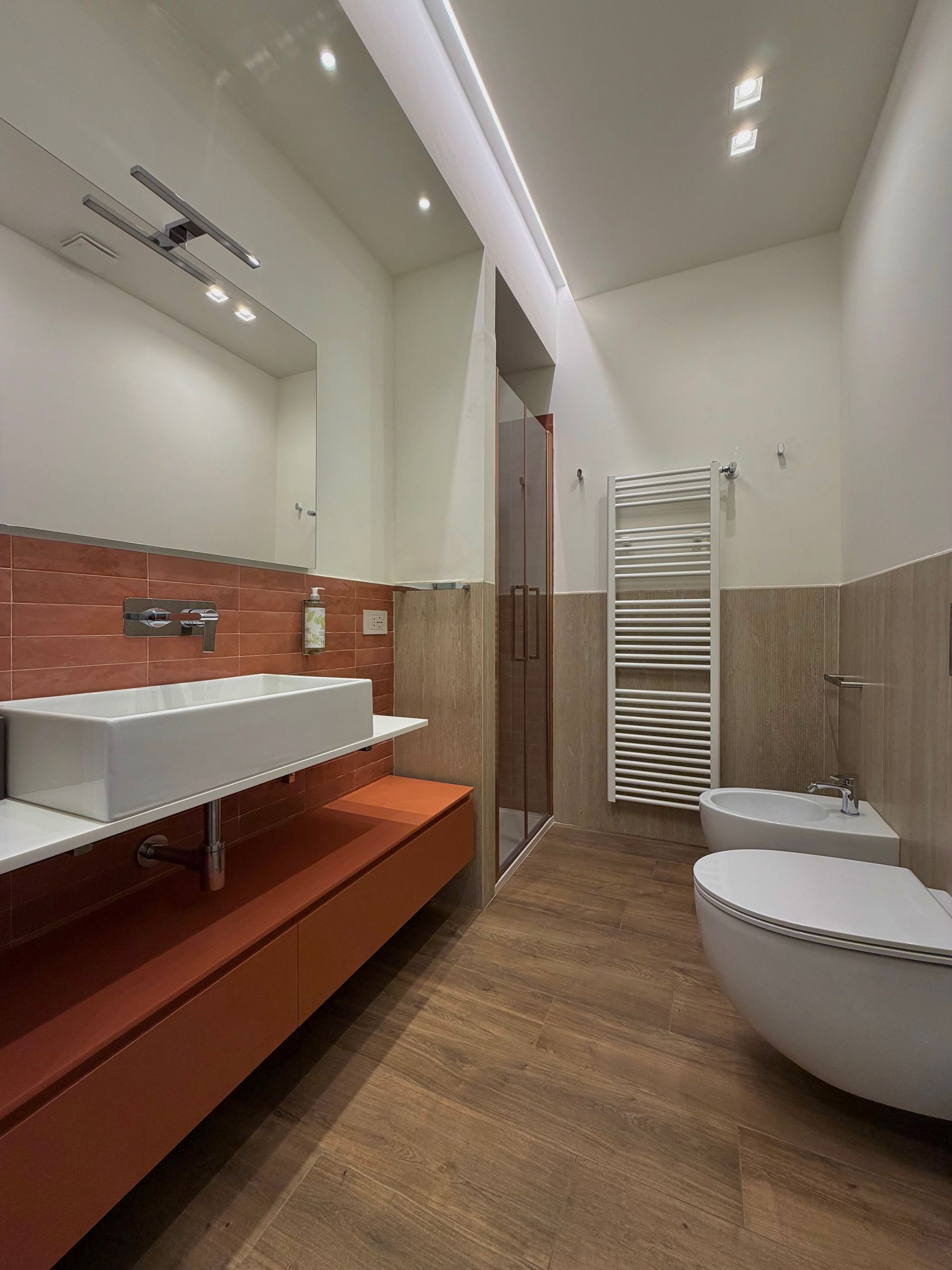 bagno camera cinabrese