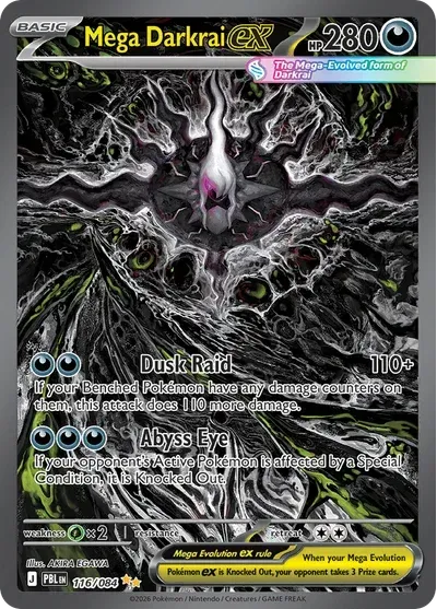 Pokemon TCG: Pitch Black Sleeved Booster Pack (Random Art Pack)