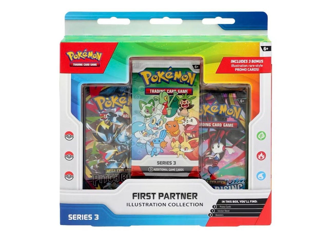 Pokemon TCG: First Partners Illustration Collection Series 3