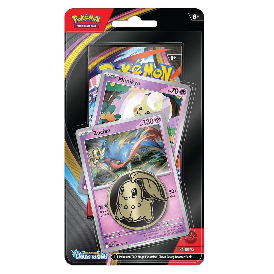 Pokemon TCG: Chaos Rising Single Pack (Zacian/Mimikyu)