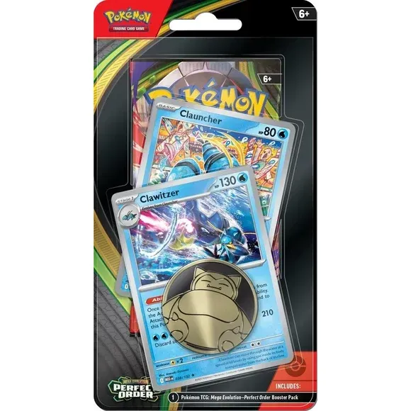 Pokemon TCG: Perfect Order Premium Checklane Blister (Clawitzer)