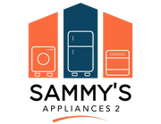 Sammy&rsquo;s Appliances 2 logo with orange and navy appliance icons